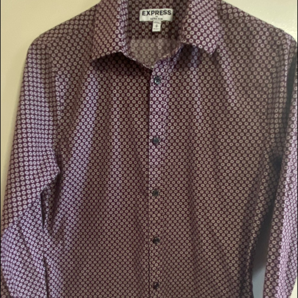 Express guy shirt size S